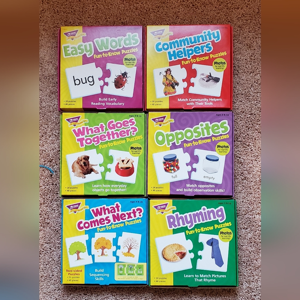 TREND Fun to Know Puzzle Bundle